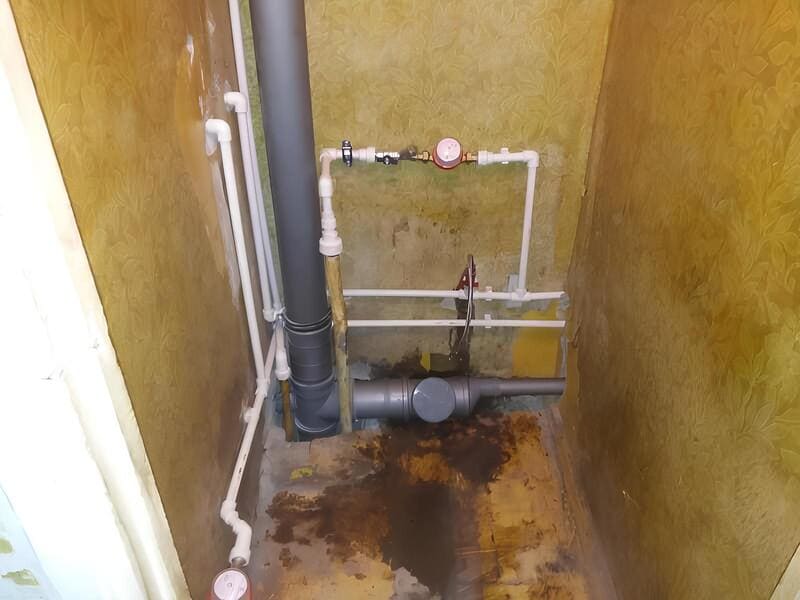 Замена труб канализации водопровода Николаев